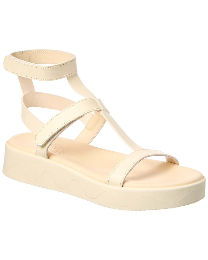Древнегреческие сандалии Efrosini Кожаные сандалии Ancient Greek Sandals, кремовый