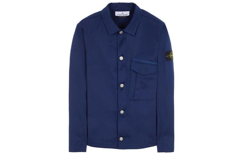 

Куртка мужская темно-синяя Stone Island, темно-синий