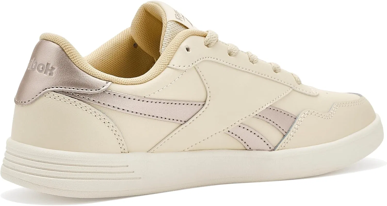 Кроссовки теннисные Reebok Court Advance, цвет Agedbeige/Simple Beige/Chalk — фото 3