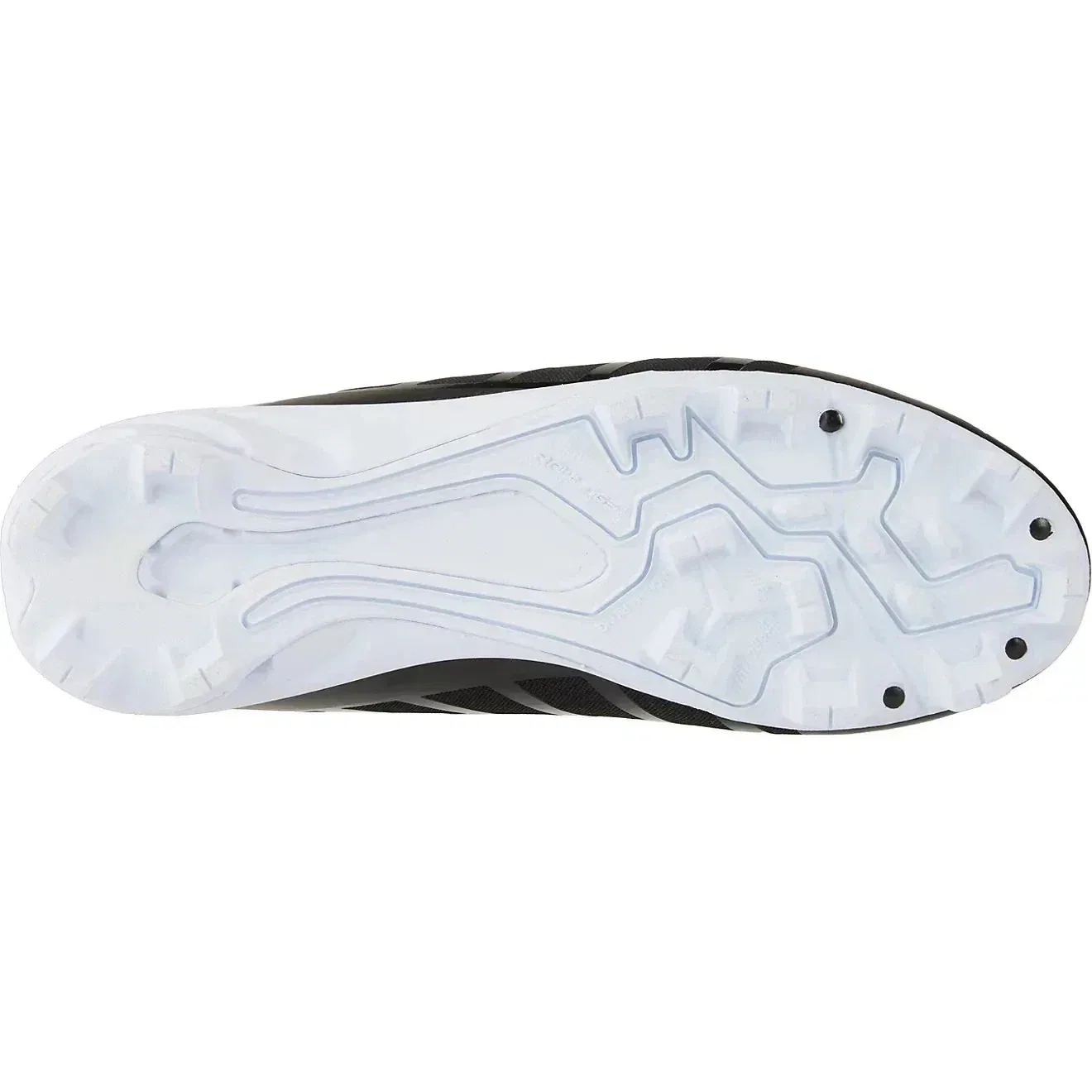 Бейсбольные бутсы Rawlings Savage Low 174929 черно-белые на шнуровке HAWK3246 — фото 4