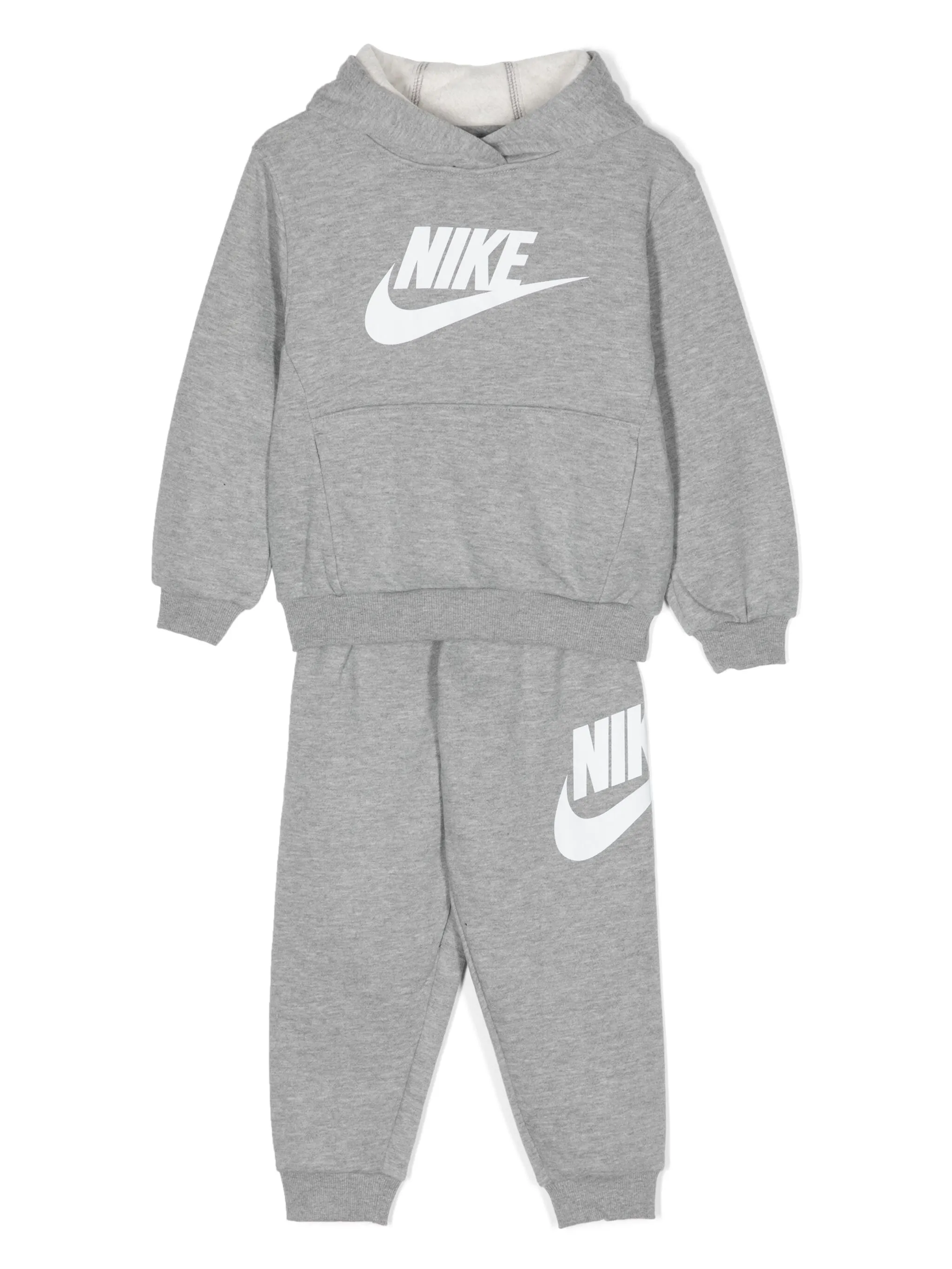 Комплект спортивного костюма с логотипом Nike Kids, серый — фото 2