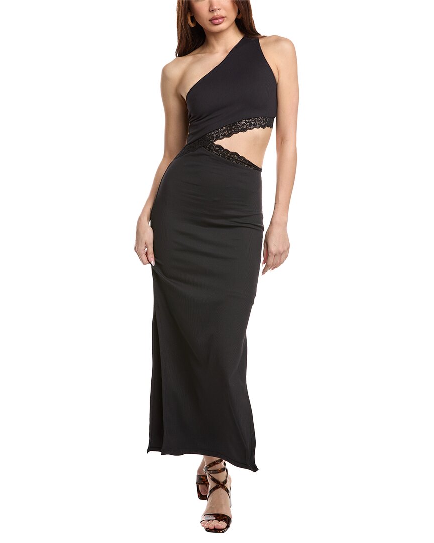 

Пляжное платье макси Beach Riot Genevieve с кружевом, черный