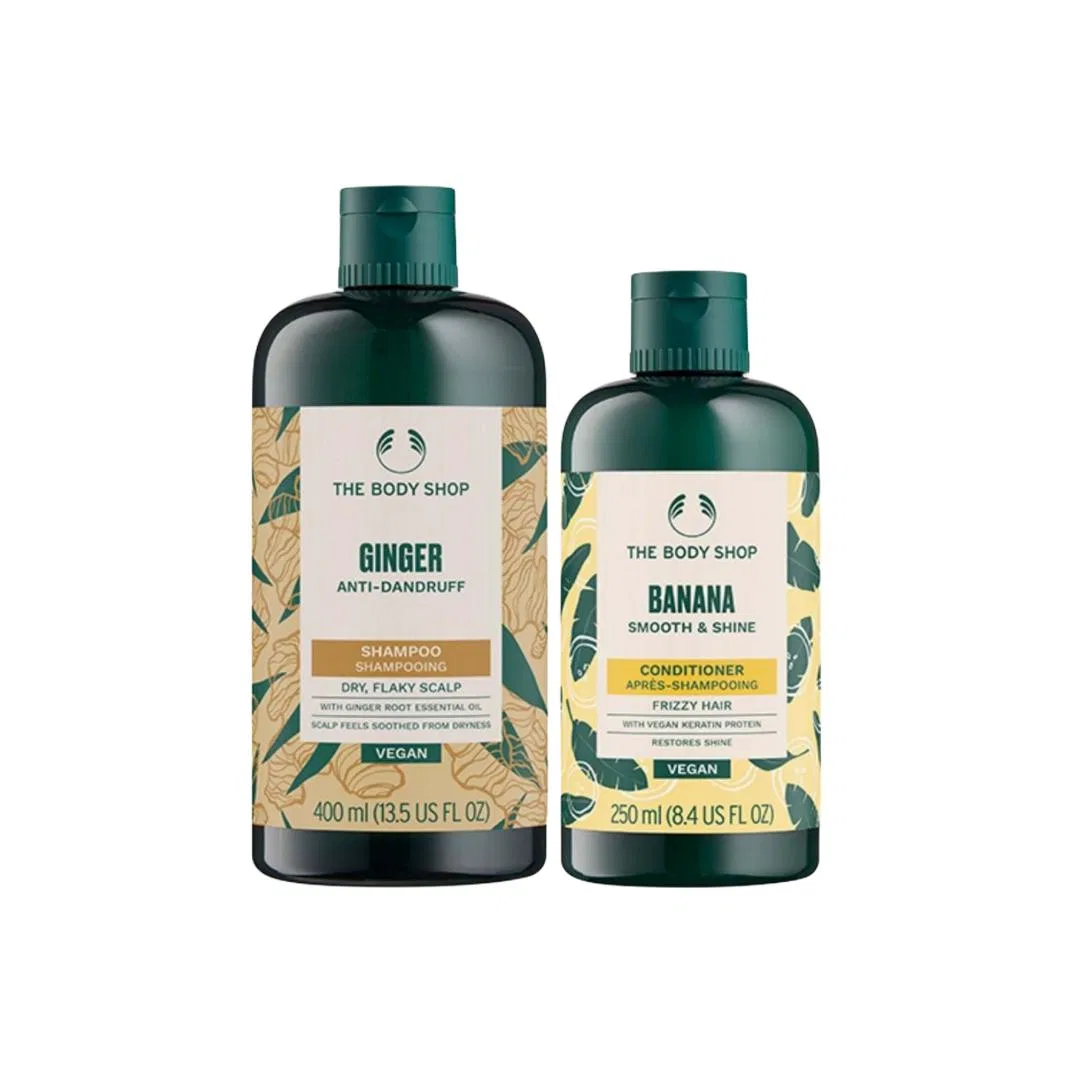 Набор шампуня и кондиционера THE BODY SHOP Ginger 400мл+750мл — фото 2