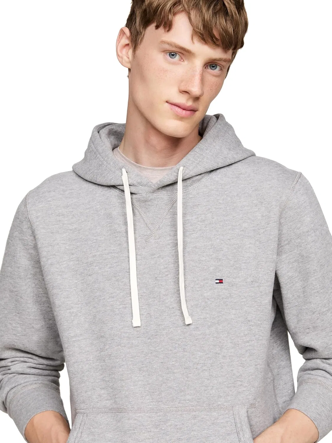 Толстовка на молнии Tommy Hilfiger, Medium Grey Heather — фото 2