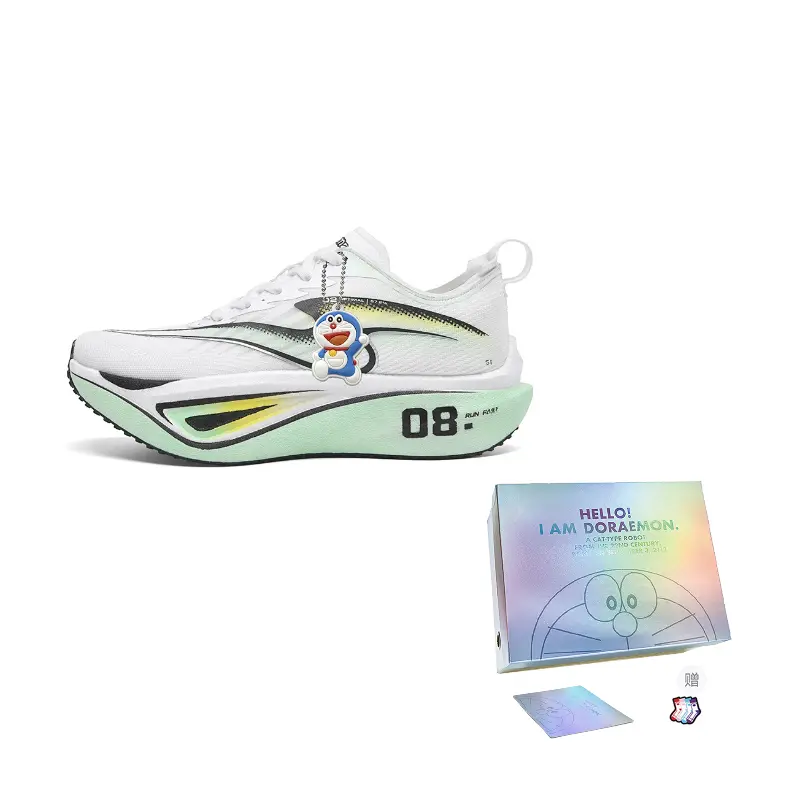

Низкие кроссовки для бега мужские Doraemon, зеленый