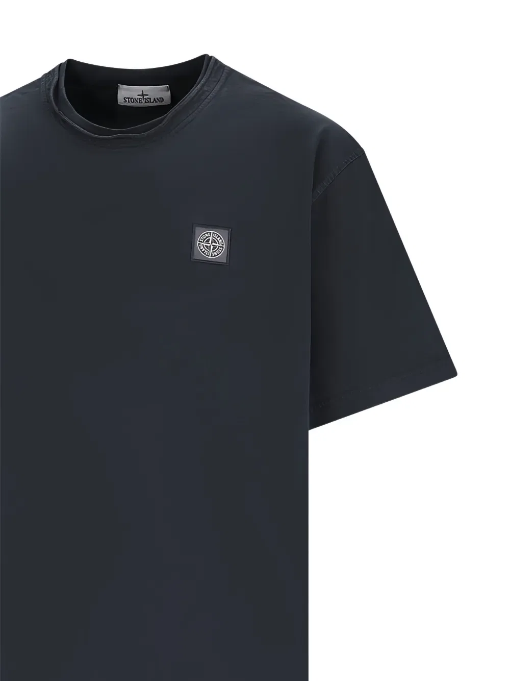 Футболка с нашивкой Stone Island, синий — фото 3