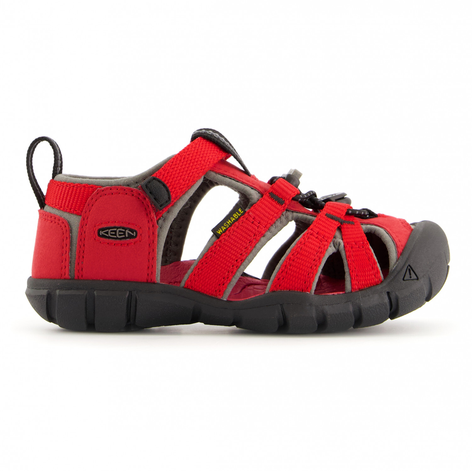 

Сандалии Keen Kids Seacamp II CNX, цвет Racing Red/Gargoyle