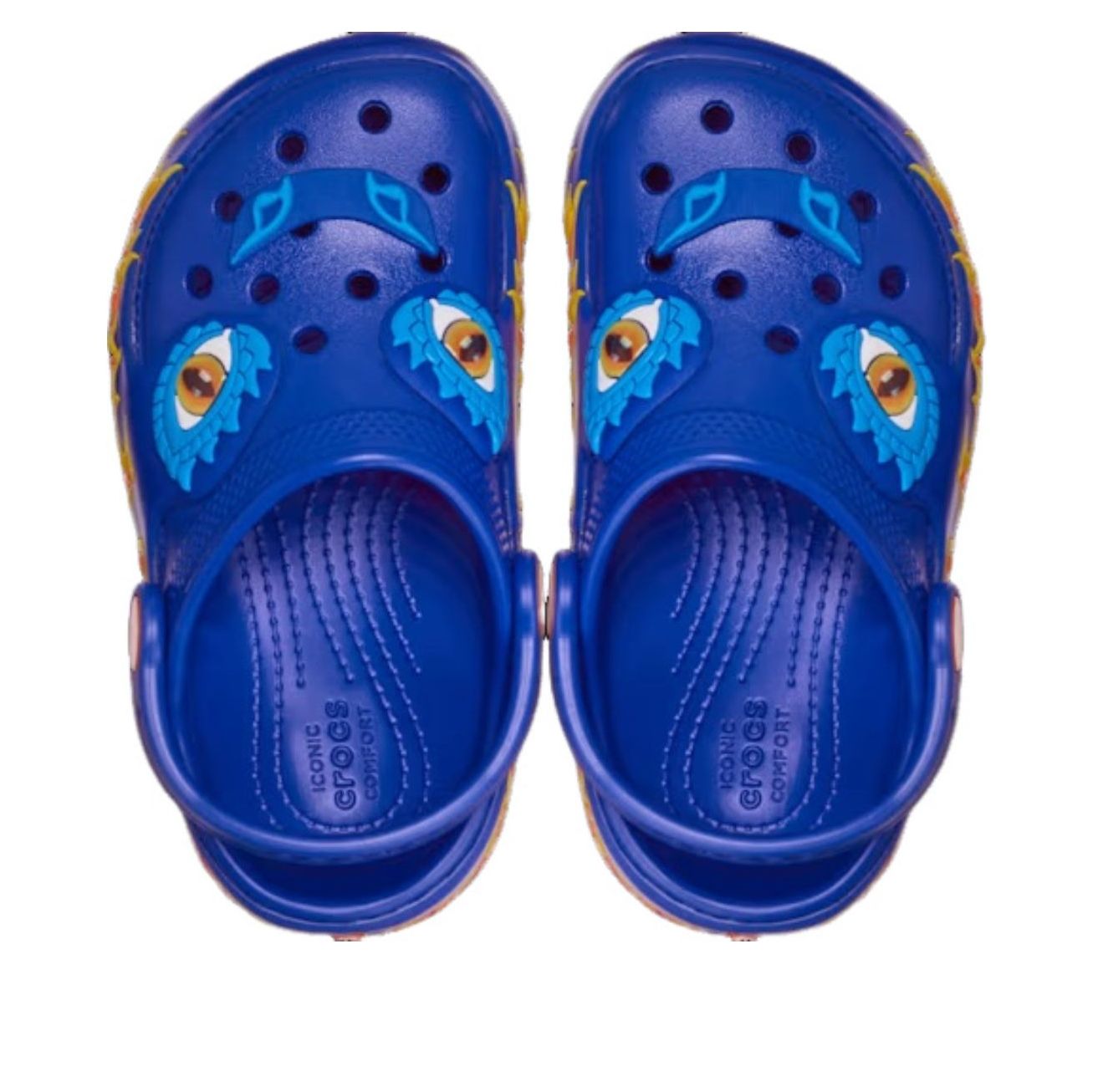(TD) Crocs Classic IAM Dragon Lights Clog 'Blue Bolt' — фото 3