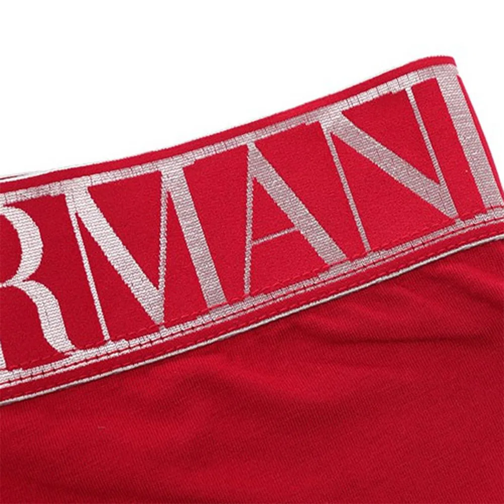 Боксеры Emporio Armani красные — фото 4