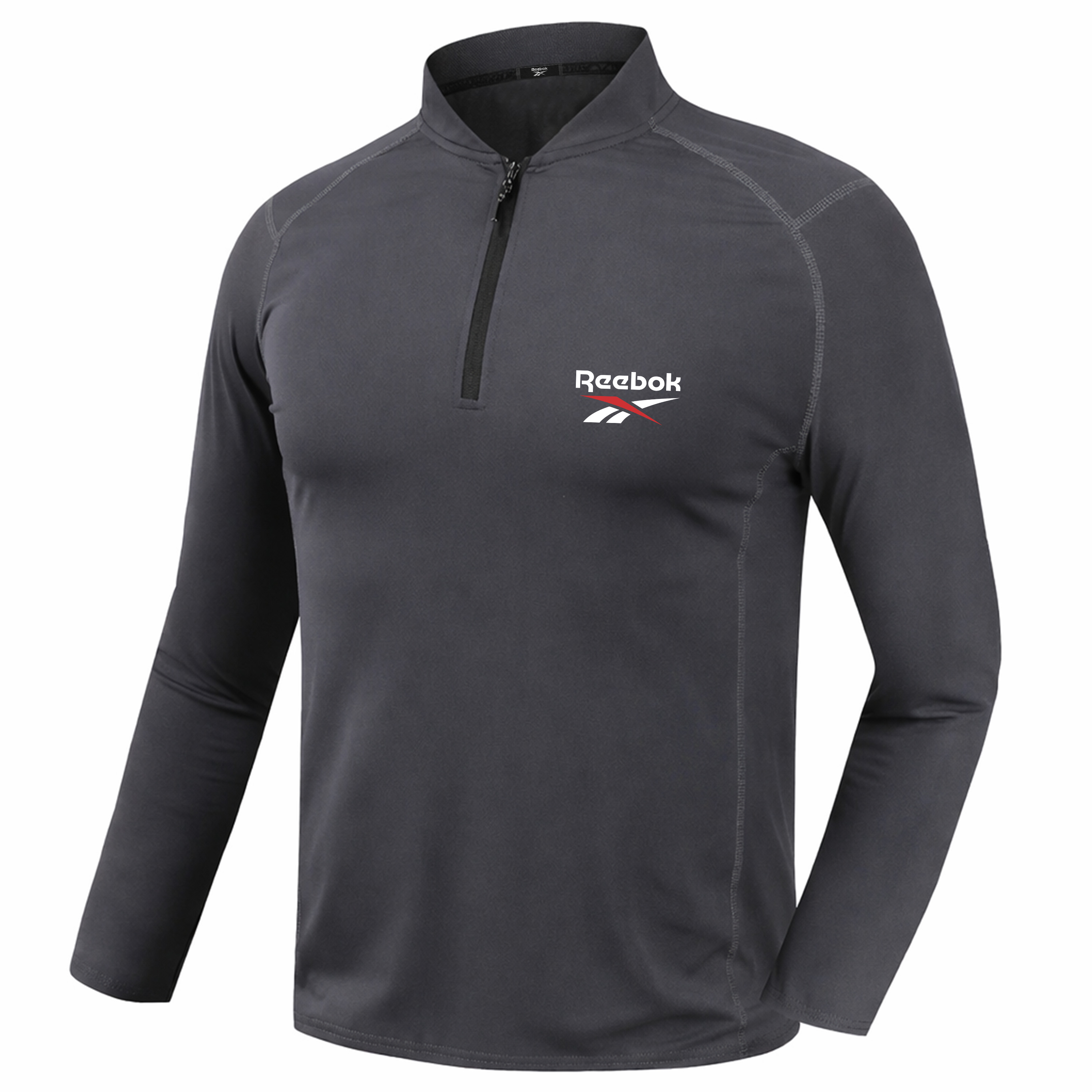 

Футболка Unisex Stand Collar Moderate Reebok, серый