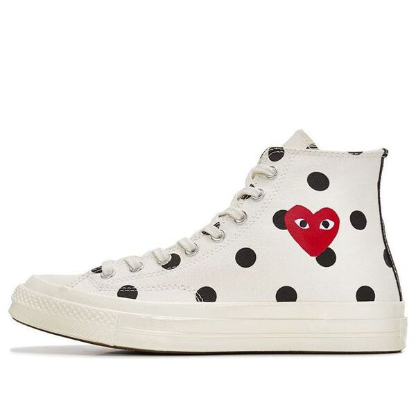 

Кроссовки x comme des garcons play chuck 70 hi 'white polka dot' Converse, белый