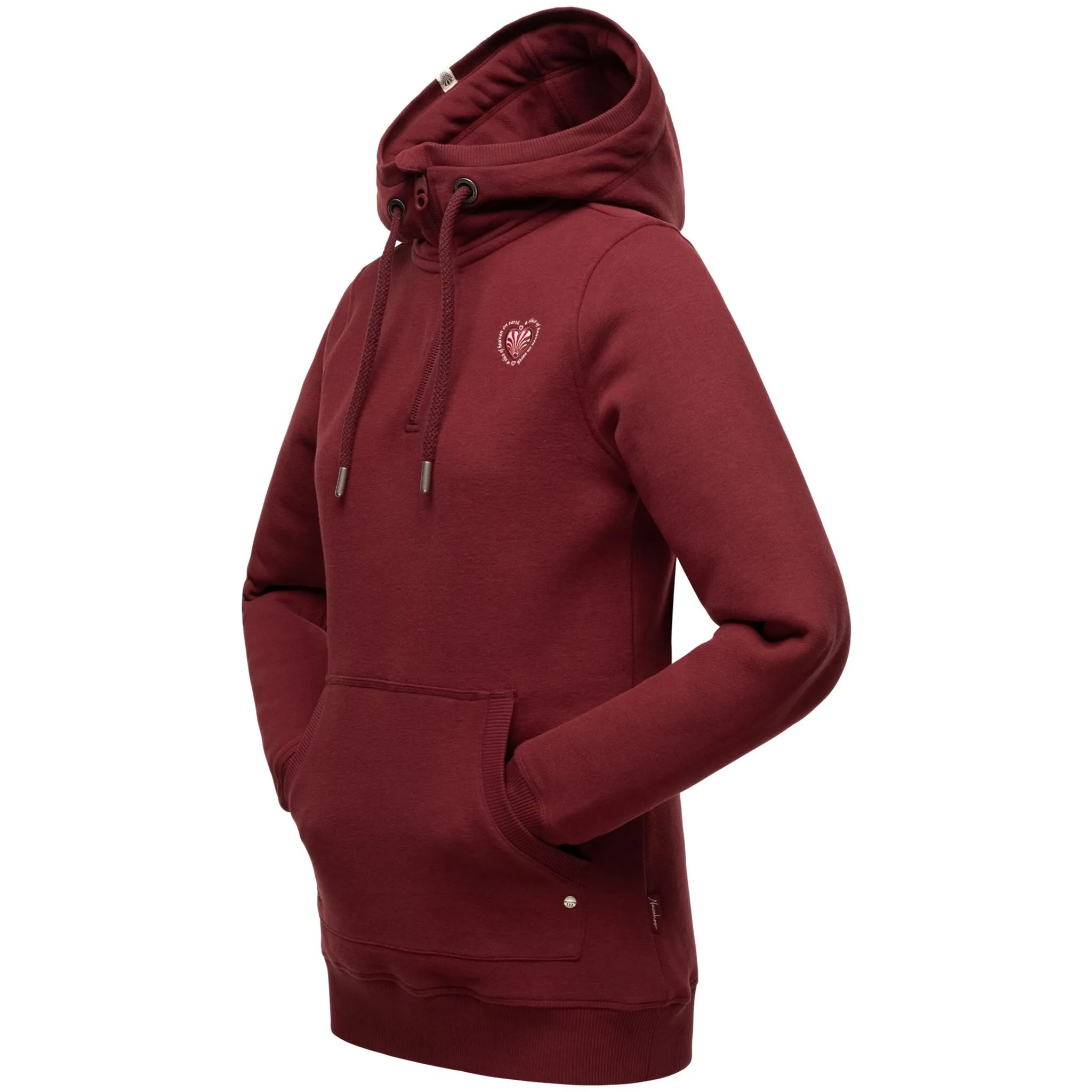 

Толстовка Navahoo с капюшоном "Волшебный эльф", теплая женская толстовка на кулиске, красный