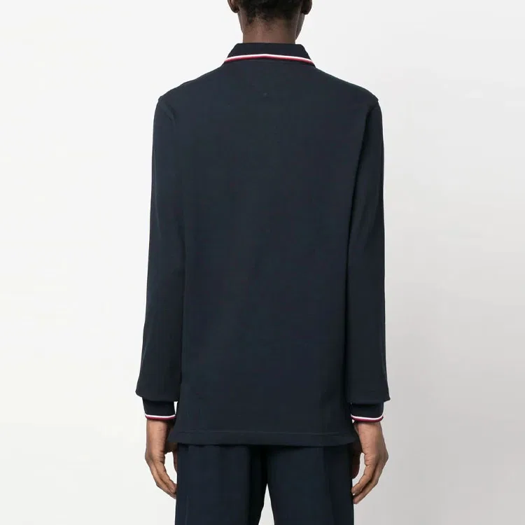 Поло мужское Midnight Blue Tommy Hilfiger — фото 4