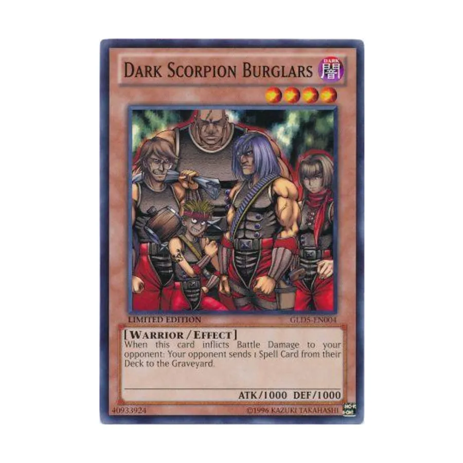 

CCG Грабители из Темных Скорпионов (Обычные), Yu-Gi-Oh - Gold Series 5 - Singles