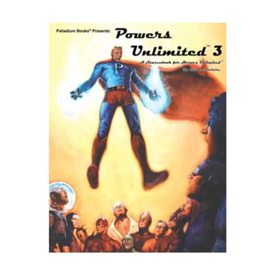 

Powers Unlimited 3, Heroes Unlimited, мягкая обложка
