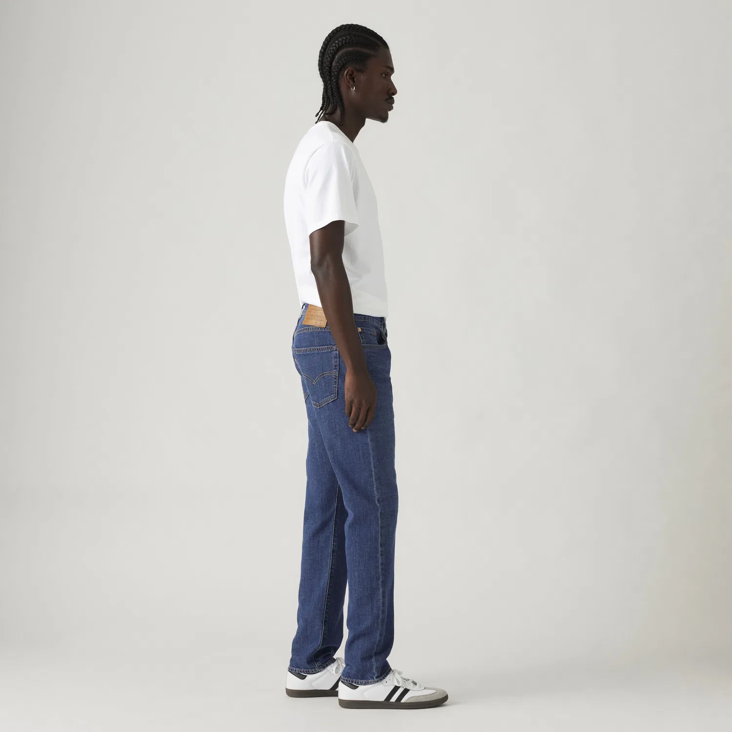 Мужские джинсы 511 Slim Linen+ Denim Levi's, Dark Wash — фото 4