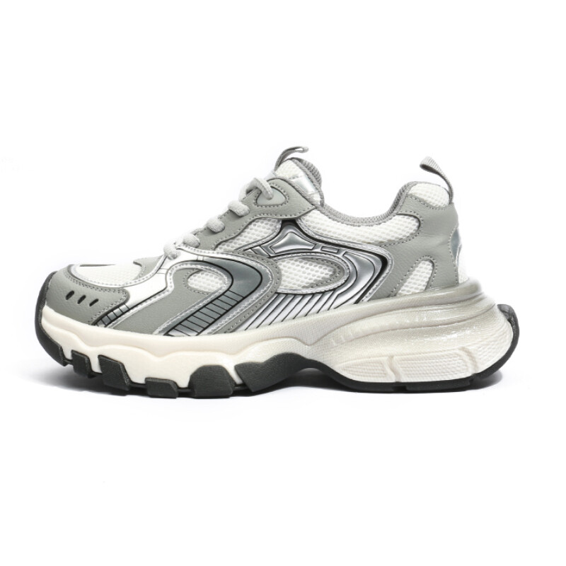 

Кроссовки CENTRAL&KITTY Chunky Sneakers Women's Low-top, серый