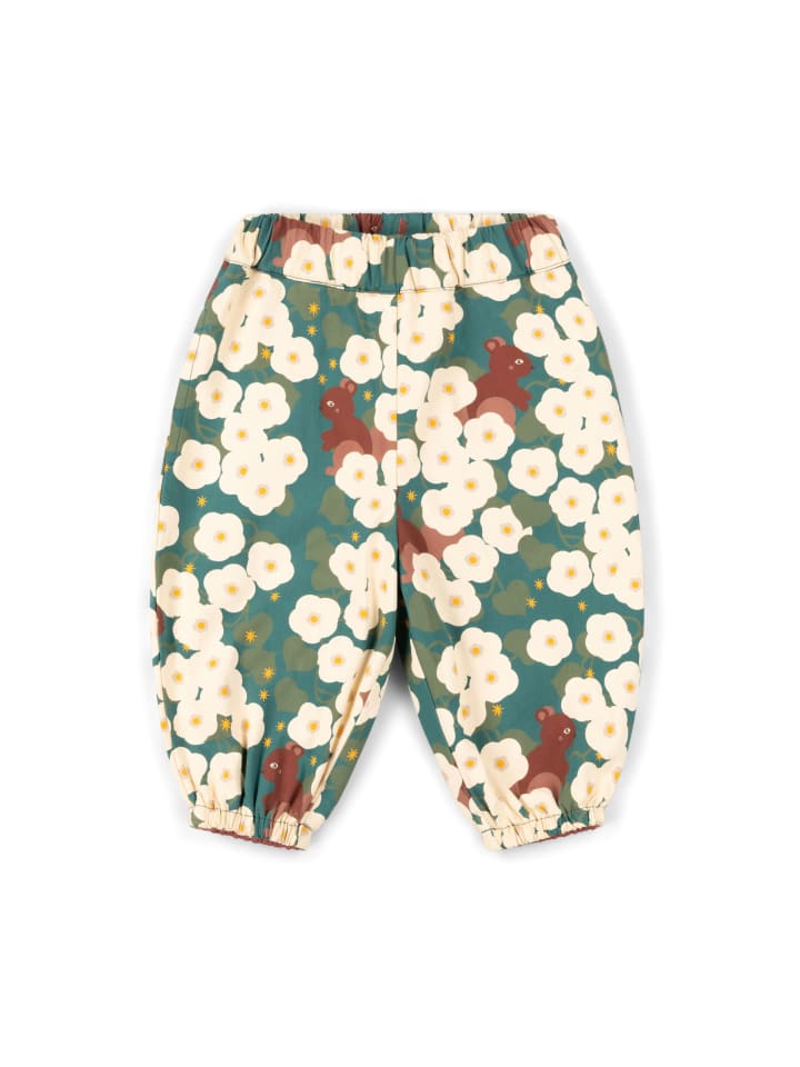 

Little Green Radicals Биоразлагаемые спортивные штаны-парашюты синего цвета