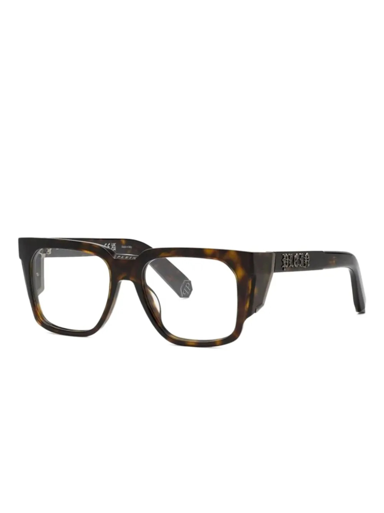

Очки Philipp Plein Eyewear tortoiseshell frames, коричневый