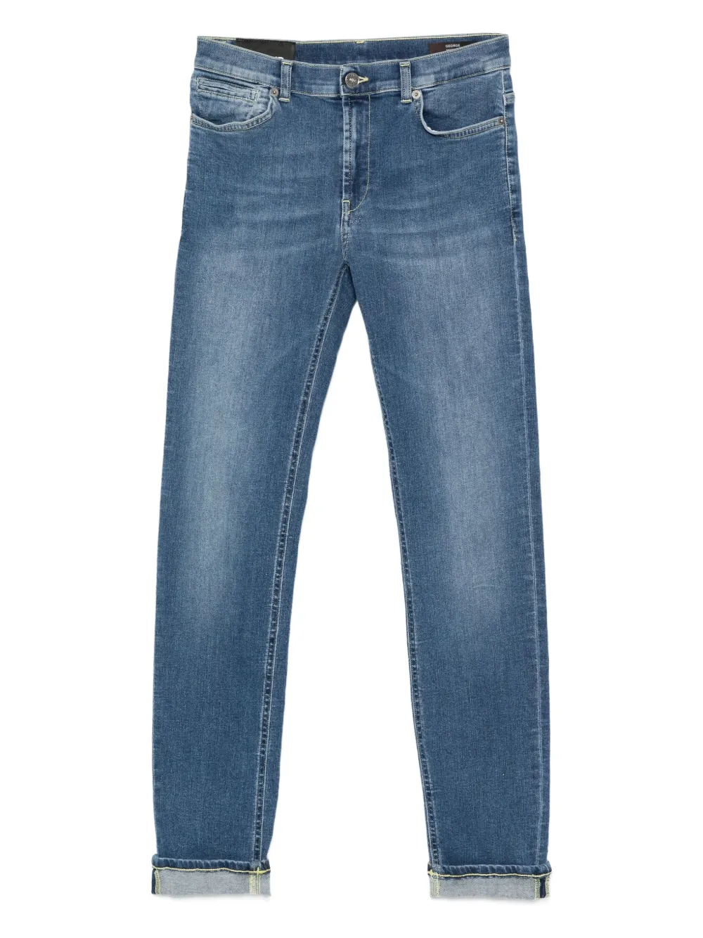 

Джинсы с подворотами Dondup Kids, синий