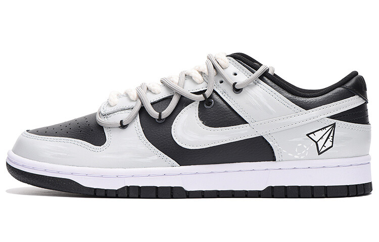 

Кроссовки для скейтбординга Dunk мужские с низким верхом, черные/серые Nike, Черный, Кроссовки для скейтбординга Dunk мужские с низким верхом, черные/серые Nike