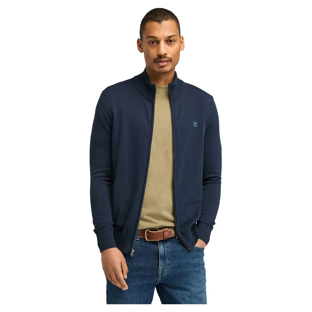 

Свитер Timberland Williams River Cotton YD full zip, синий