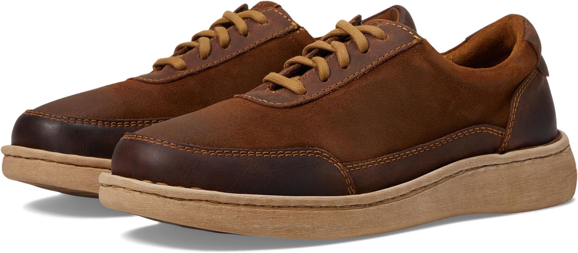 

Оксфорды Born Dustin, цвет Brown/Brown Distressed