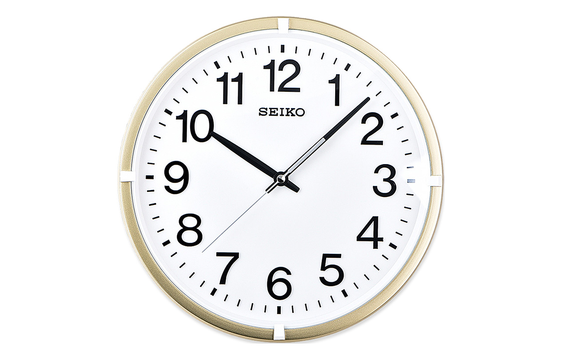 

SEIKO Часы Quartz Movement Plastic Wall Clock Unisex White QXA652G
