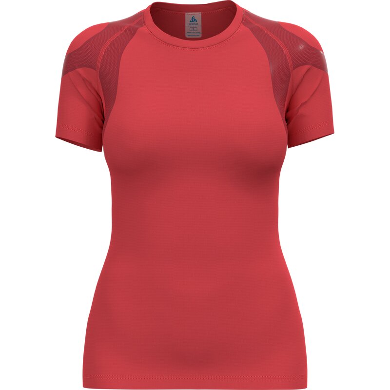 

Футболка для бега Active Spine 2.0 Odlo, цвет cayenne