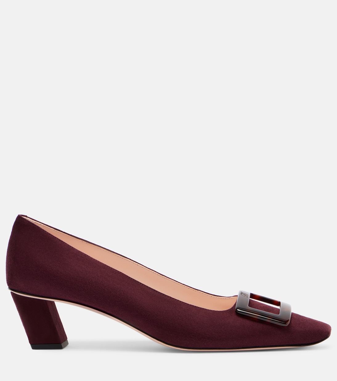 Балетки Belle Vivier 45 из замши Roger Vivier, Kraft Chiaro — фото 4