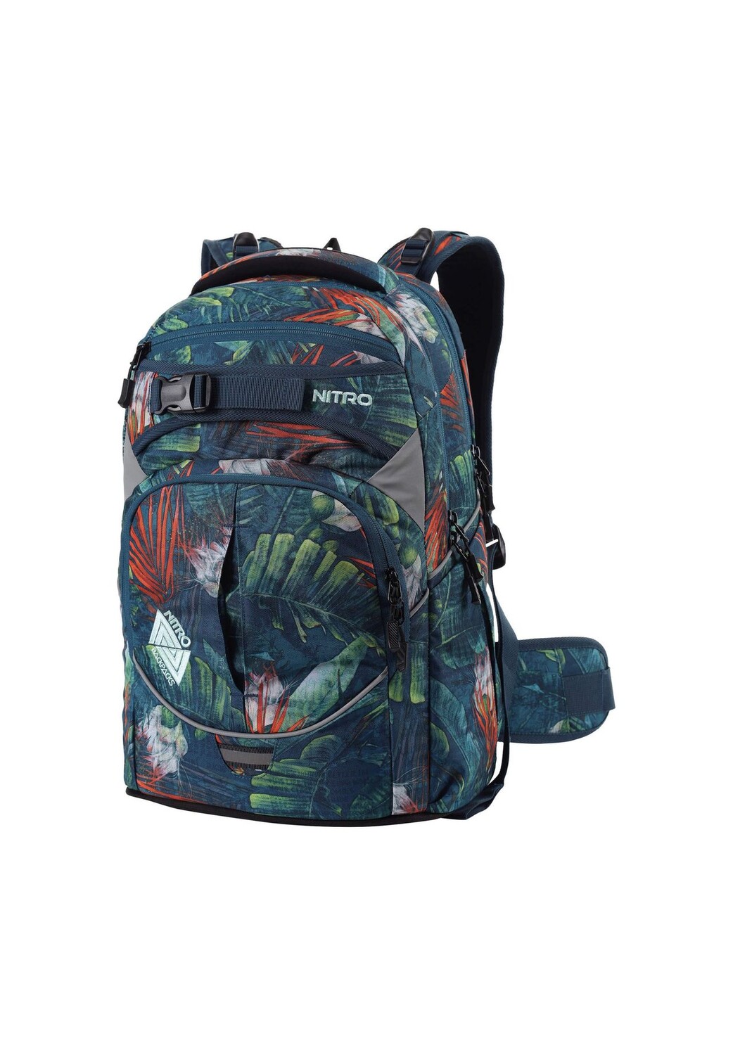 

Школьный рюкзак Daypack Superhero 44 см NITRO, цвет Tropical
