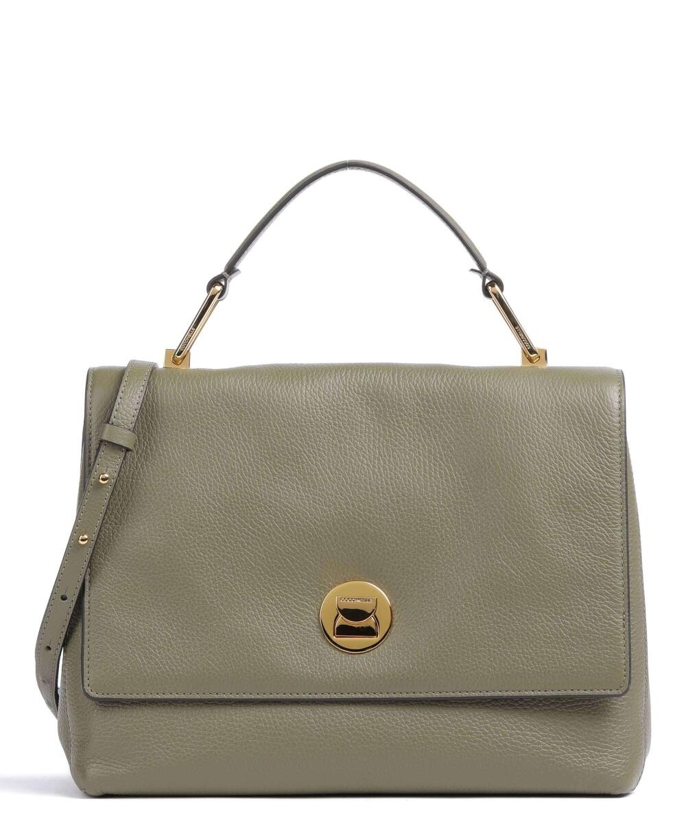 

Сумочка Liya из зерненой кожи Coccinelle, зеленый