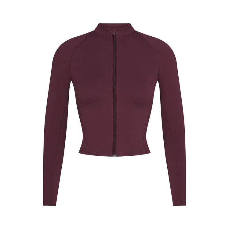 

Куртка NikeSKIMS Matte Mock Neck Full Zip Jacket, Currant