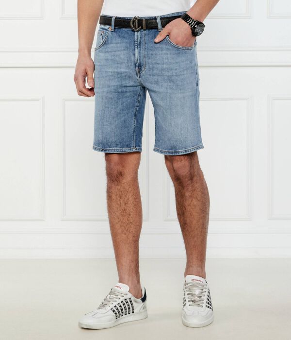 

Джинсовые шорты Дерик Regular fit Dondup - Made In Italy, синий