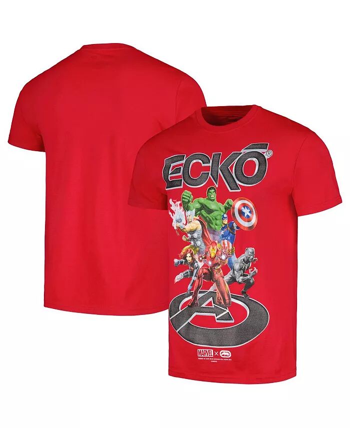 

Мужская и женская футболка Ecko Unlimited Red The Avengers Full Send Ecko Unltd