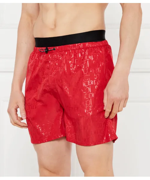 

Пляжные шорты Regular fit Iceberg, красный