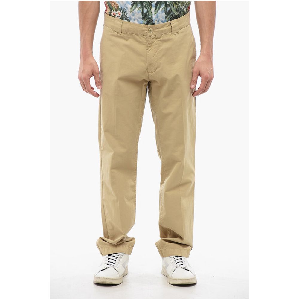 

Брюки чинос с высокой талией Woolrich, Beige