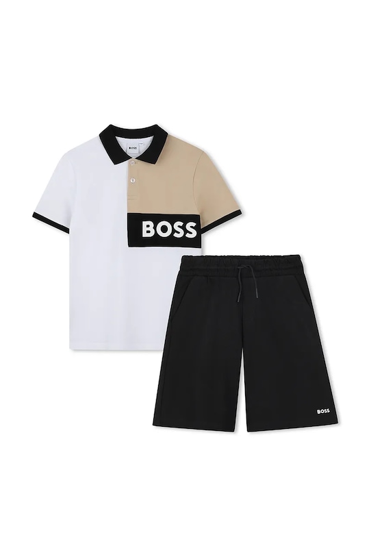 

Детский хлопковый комплект Boss, черный