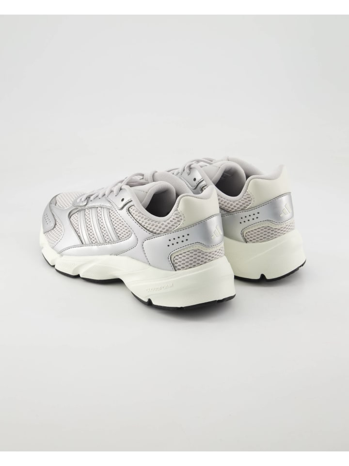 Кроссовки на шнуровке adidas, серебряный — фото 3