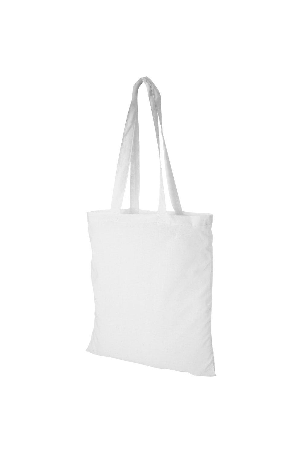 

Peru Cotton Tote Bullet, белый