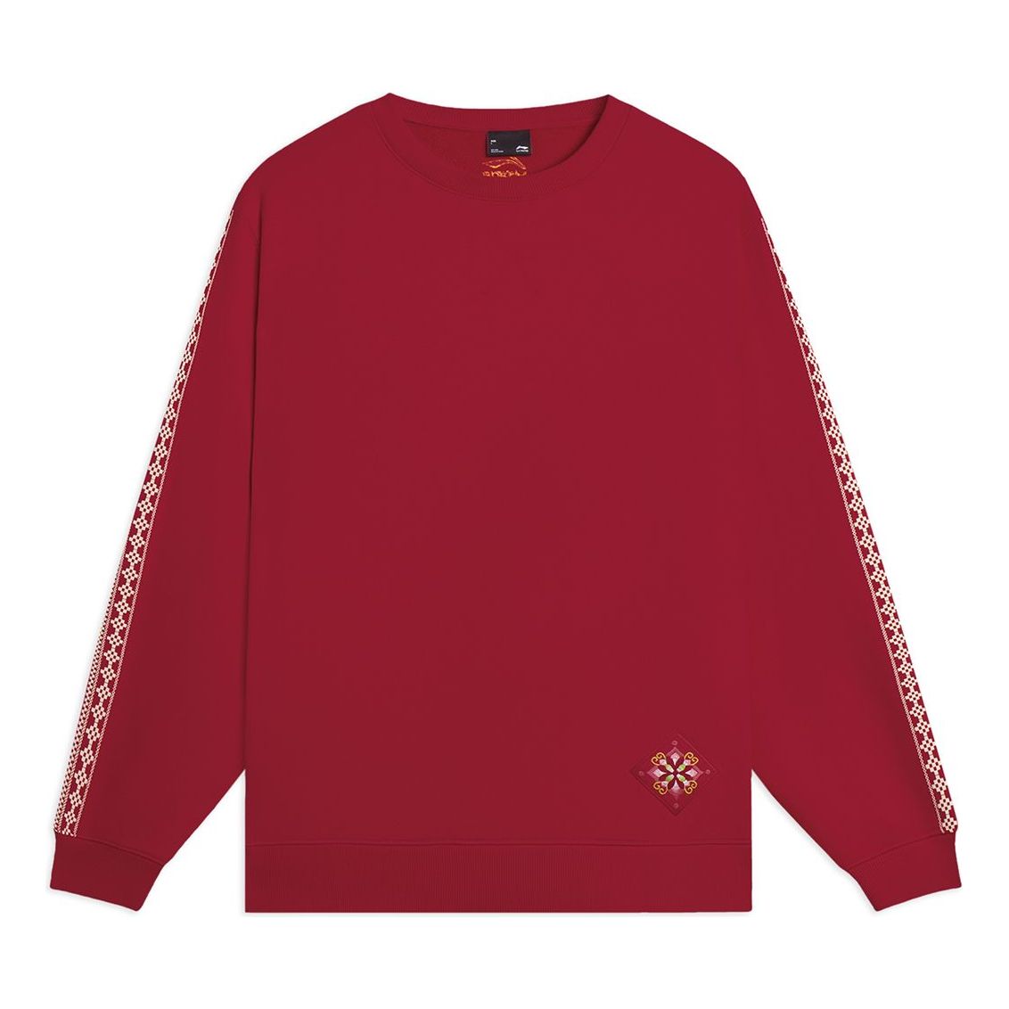 

Спортивная толстовка Li-Ning Chinese Culture Graphic Sweatshirt 'Red' AWDSF51-1, красный