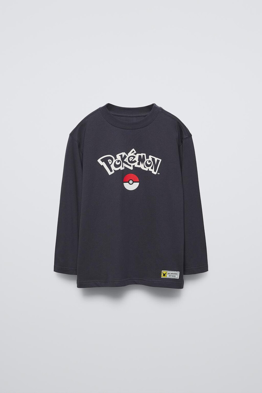 

Футболка pikachu pokémon ZARA, синий/серый