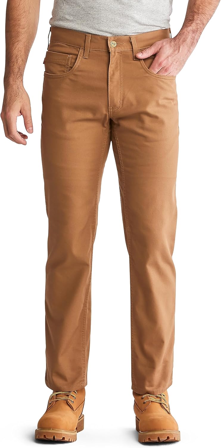 

Timberland PRO мужские рабочие брюки Ironhide Flex с 5 карманами, Dark Wheat
