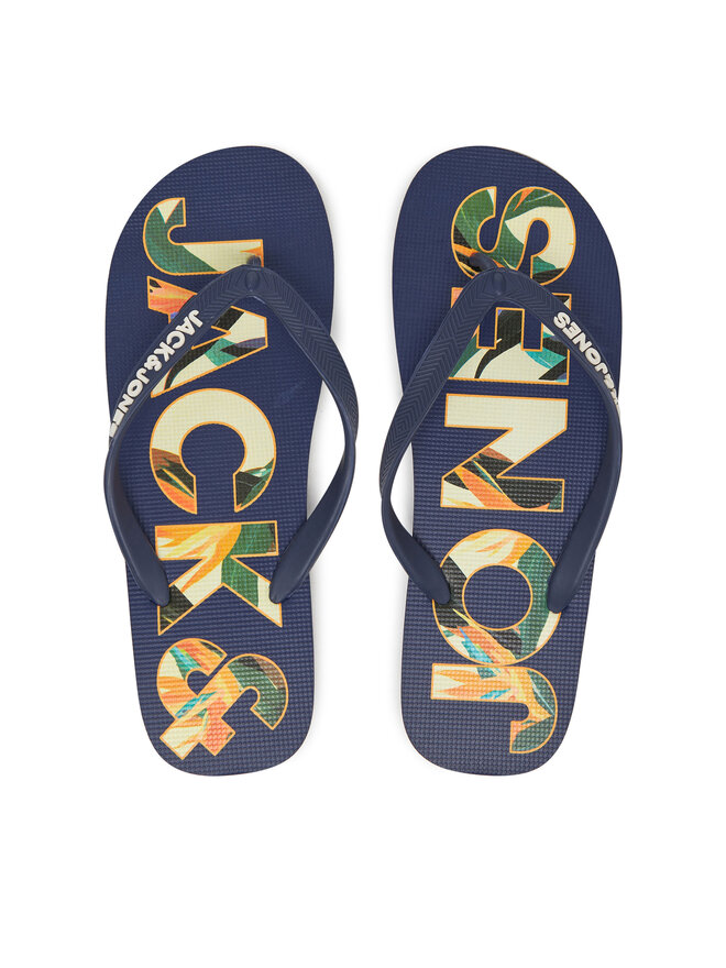

Шлепанцы Jfwlogo Palm Print Flip Flop Ln 12230642 Jack&Jones, синий