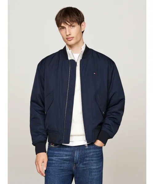 

Бомбер Regular fit Tommy Hilfiger, синий