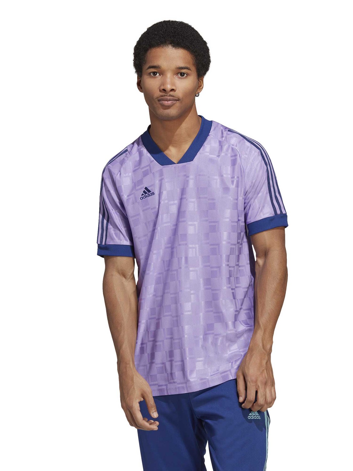 

Футболка Adidas Sportswear Tiro Short Sleeve Jersey, фиолетовый