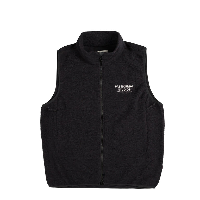 

Жилет off-race fleece vest Pas Normal Studios, черный
