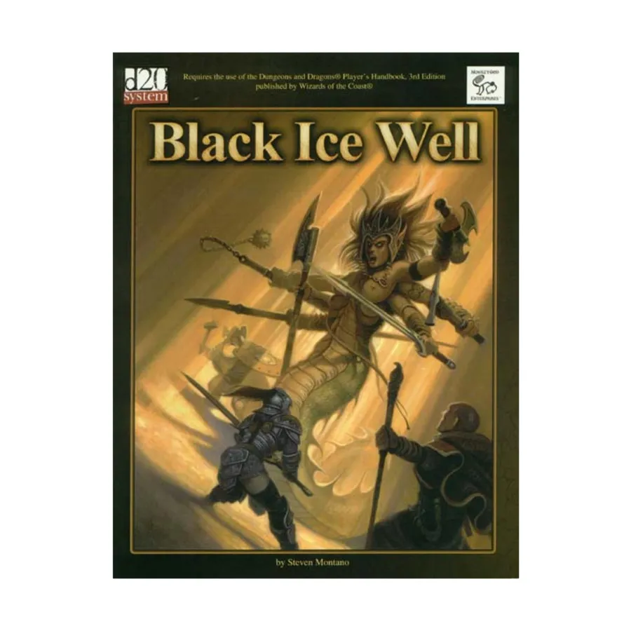 

Black Ice Well, Fantasy Adventures (Monkey God) (d20), мягкая обложка