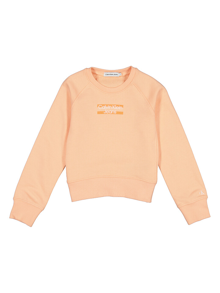 

Толстовка Calvin Klein, оранжевый