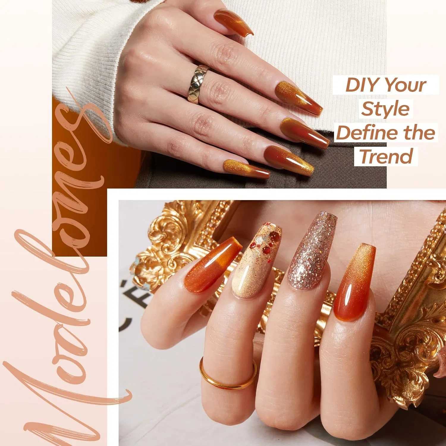 Набор для наращивания ногтей «Nail Tips and Glue Gel Kit» от modelones Modelones — фото 2